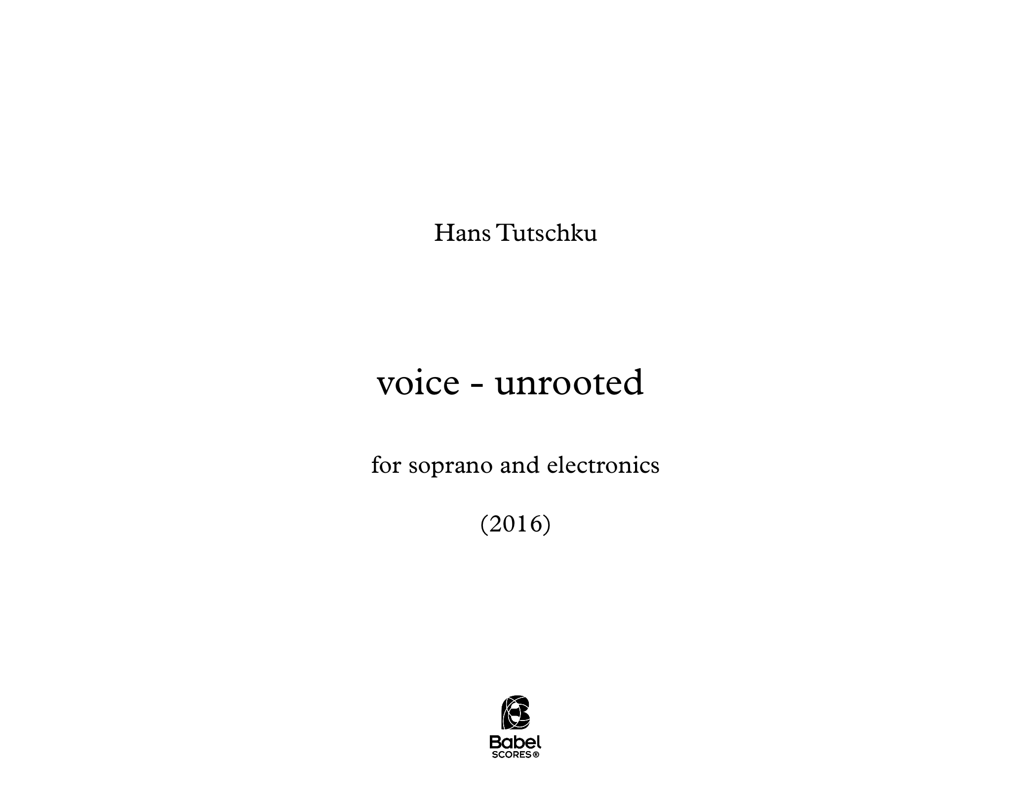 voice unrooted CARTA z 3 107 1 167